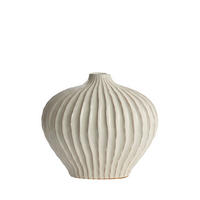 VASE Lorito Weiß Ø35/30 cm - Weiß, Keramik (30cm) - Light & Living