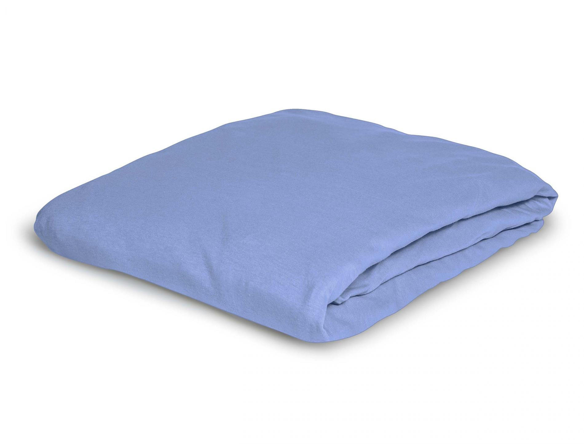SPANNBETTTUCH ORION 0009 - Blau, Textil (100/200cm) - Irisette