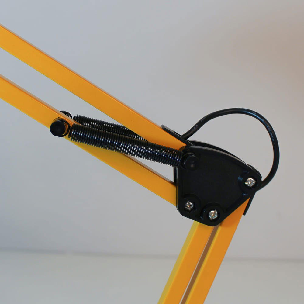KUNSTLOFT TISCHLAMPE Gelb 31cm × 16cm × 50cm