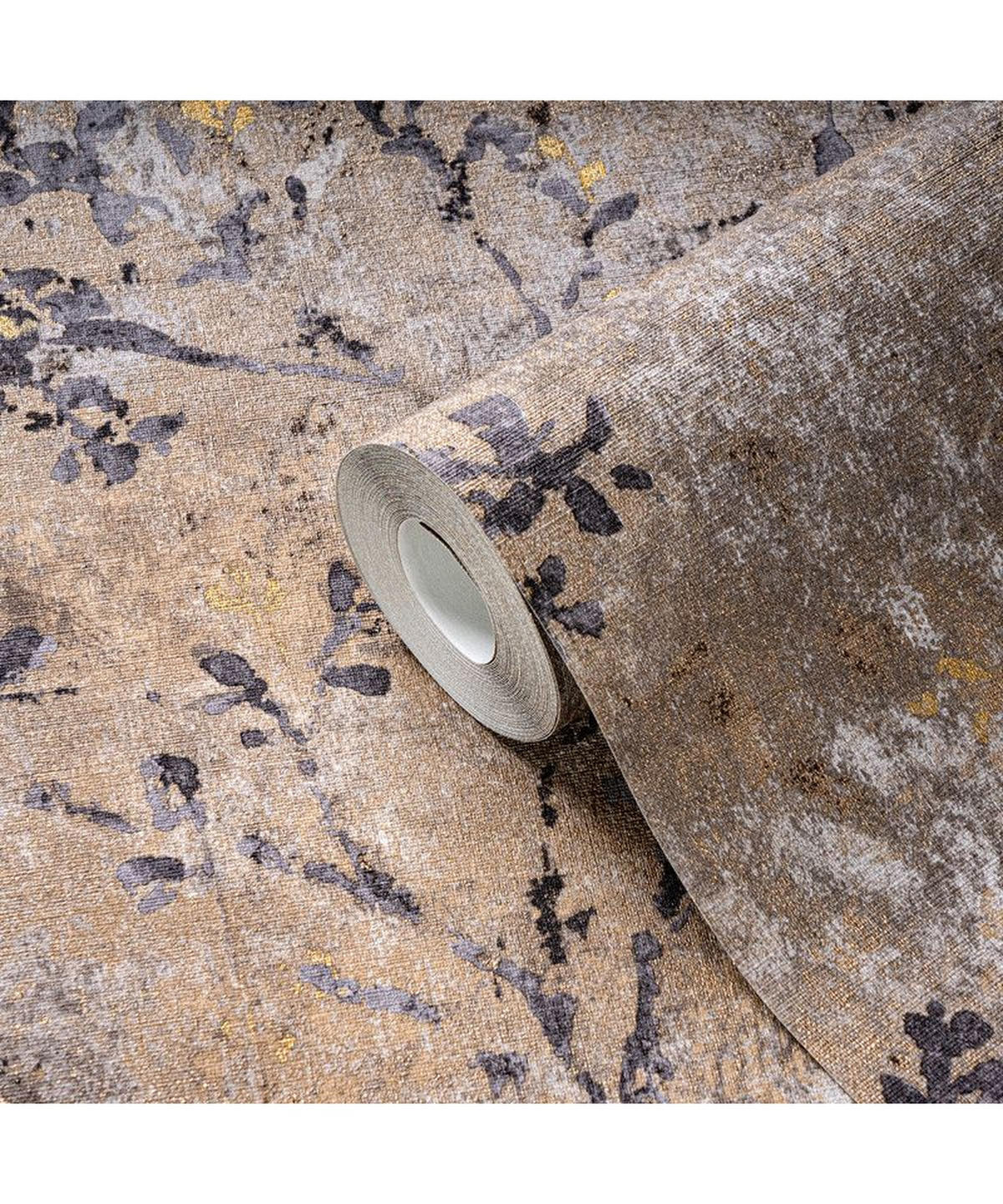 VLIESTAPETE Braun 53/1005 cm - Braun, Textil (53/1cm) - KUNSTLOFT
