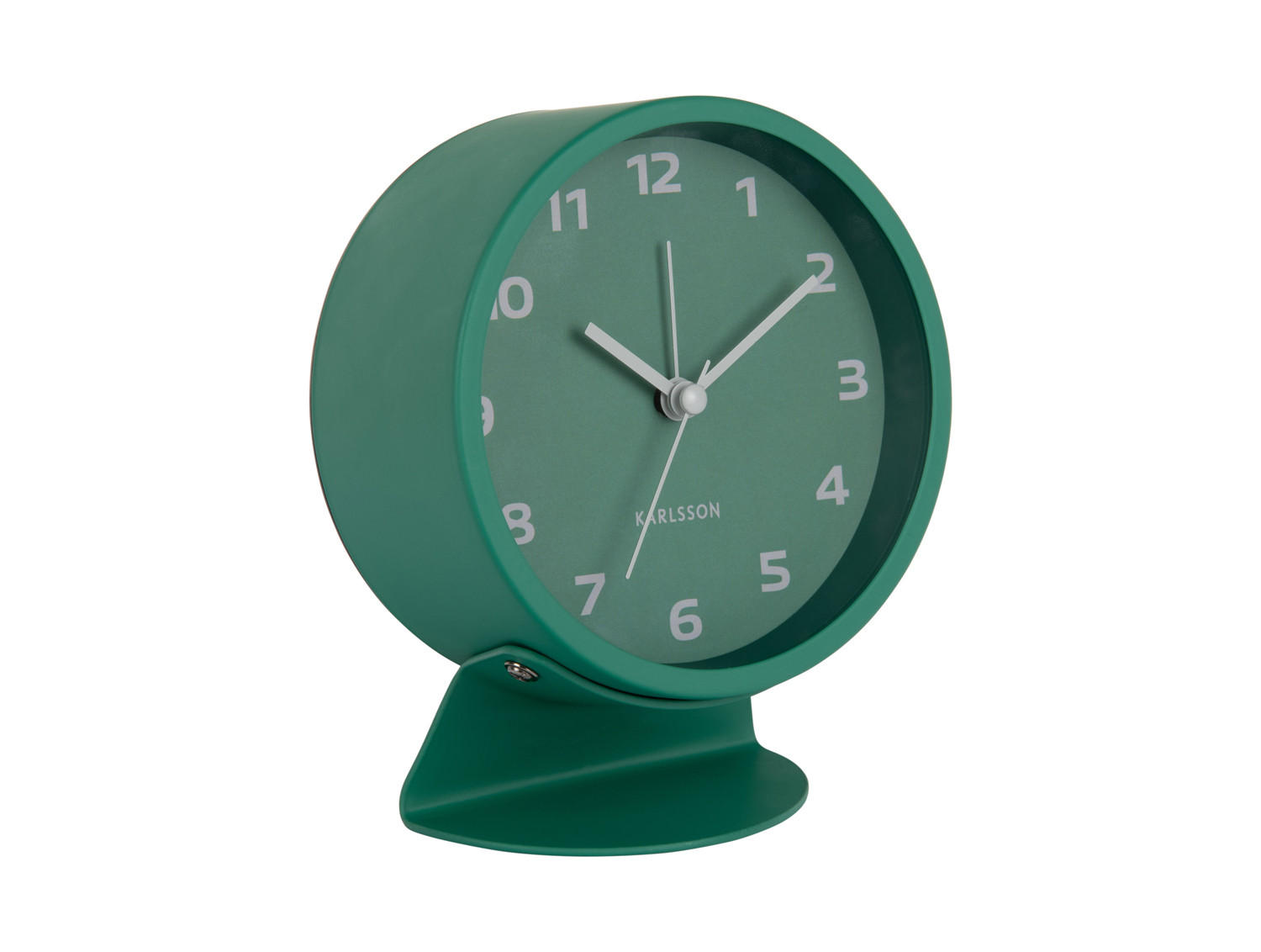 WECKER Cool Retro Grün 11/11/13 cm - Grün, Metall (11/13/11cm) - Karlsson