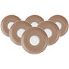 KOMBIUNTERTASSEN Liberty Pure Colors Cocoa Brown ø 16 cm 6er Set - Braun, Keramik (16.1cm) - Seltmann Weiden