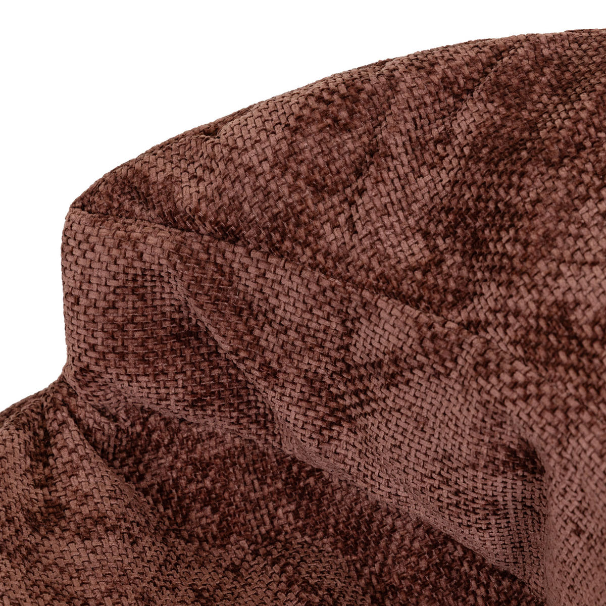 SITZSACK aus Chenille Orb - Bordeaux, Textil (86/61/86cm) - icon