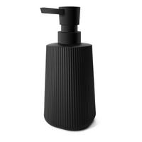SEIFENSPENDER Glas Schwarz 250ml - Schwarz, Glas (7/18/7cm)