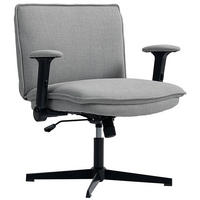 BÜROSTUHL Grau Polyester, Stahl 76xx70x97 xm - Grau, Kunststoff (70/97/76cm) - DESIGN IN