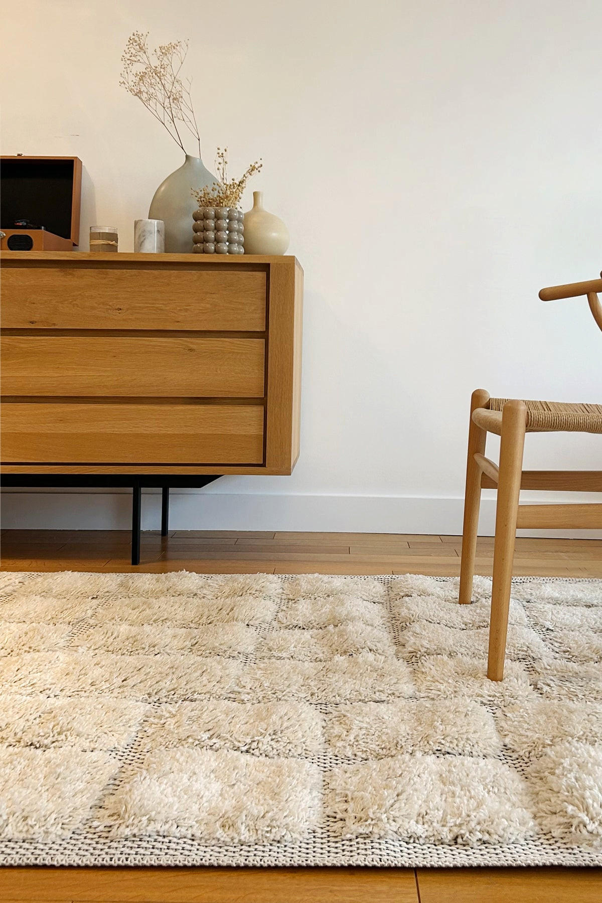 TEPPICH mit Reliefeffekt beige - Beige, Textil (120/170cm) - AFK Living