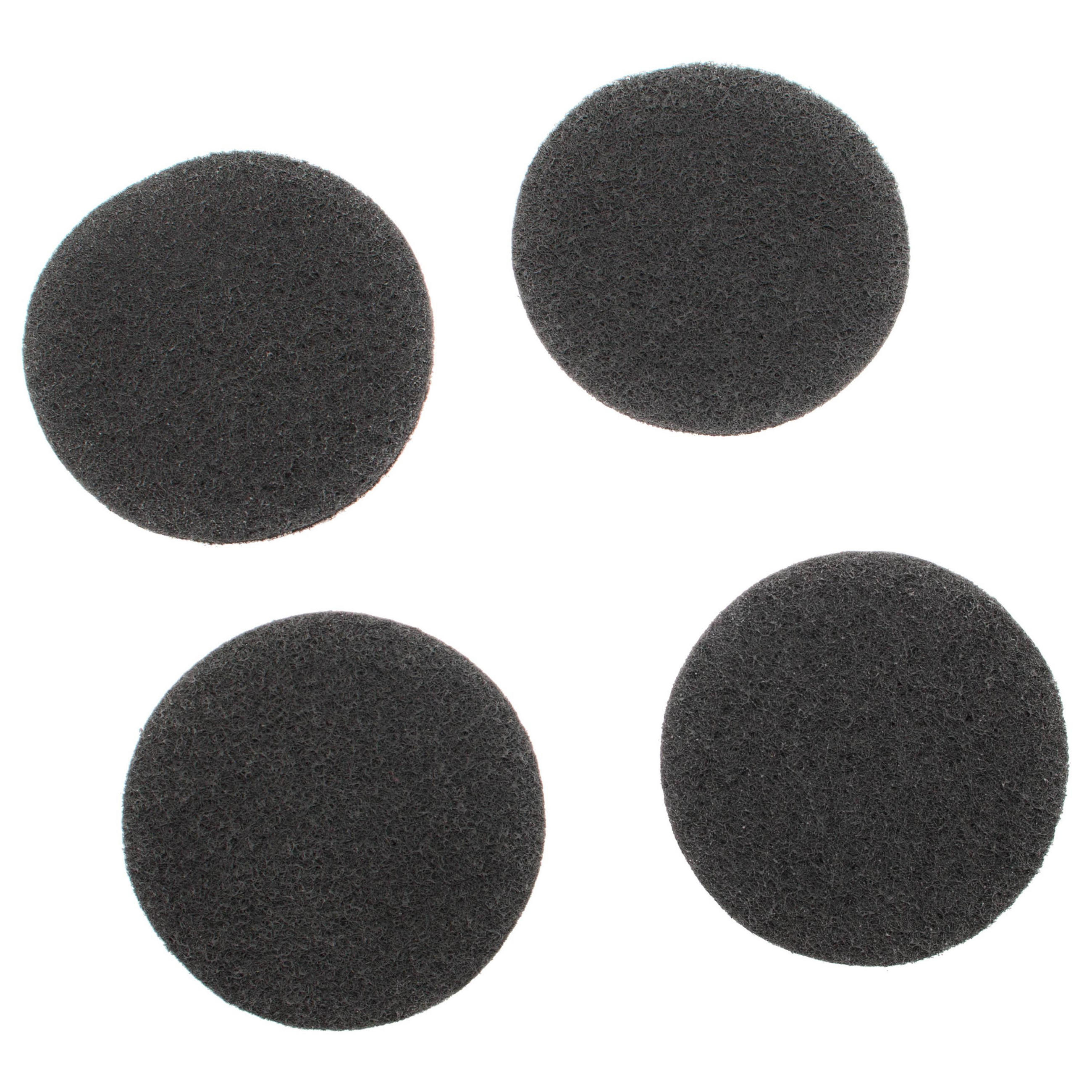 AKTIVKOHLEFILTER 4er-Set, schwarz, Kohlefilter - Schwarz, Kunststoff (10/1/10cm) - bremermann