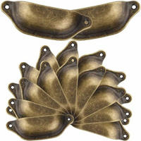 MÖBELGRIFF 20er-Set - Orange, Metall (3.5/2.5/8cm)