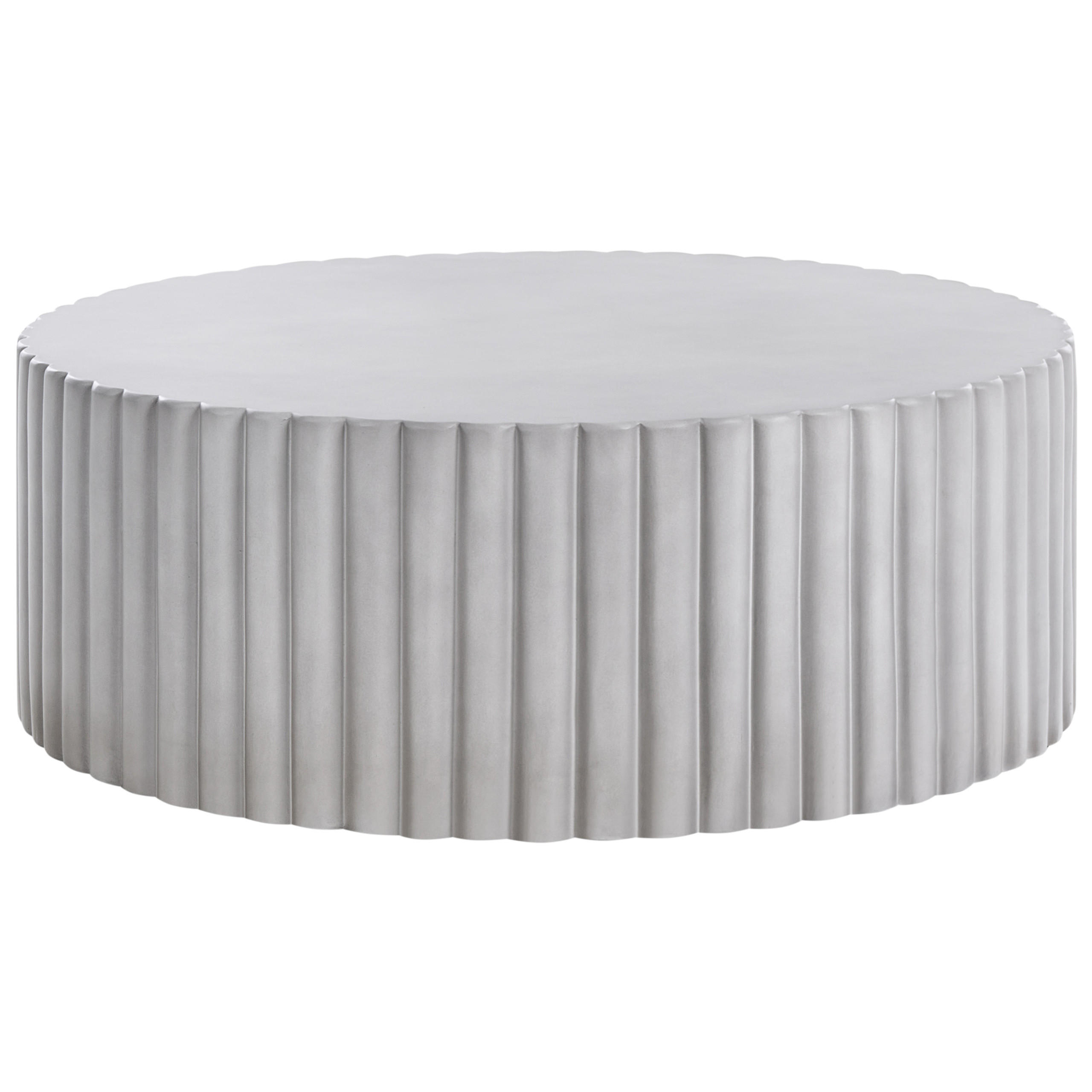 COUCHTISCH 117/117 cm Grau Pozza - Grau, Keramik (117/117/42cm) - Beliani