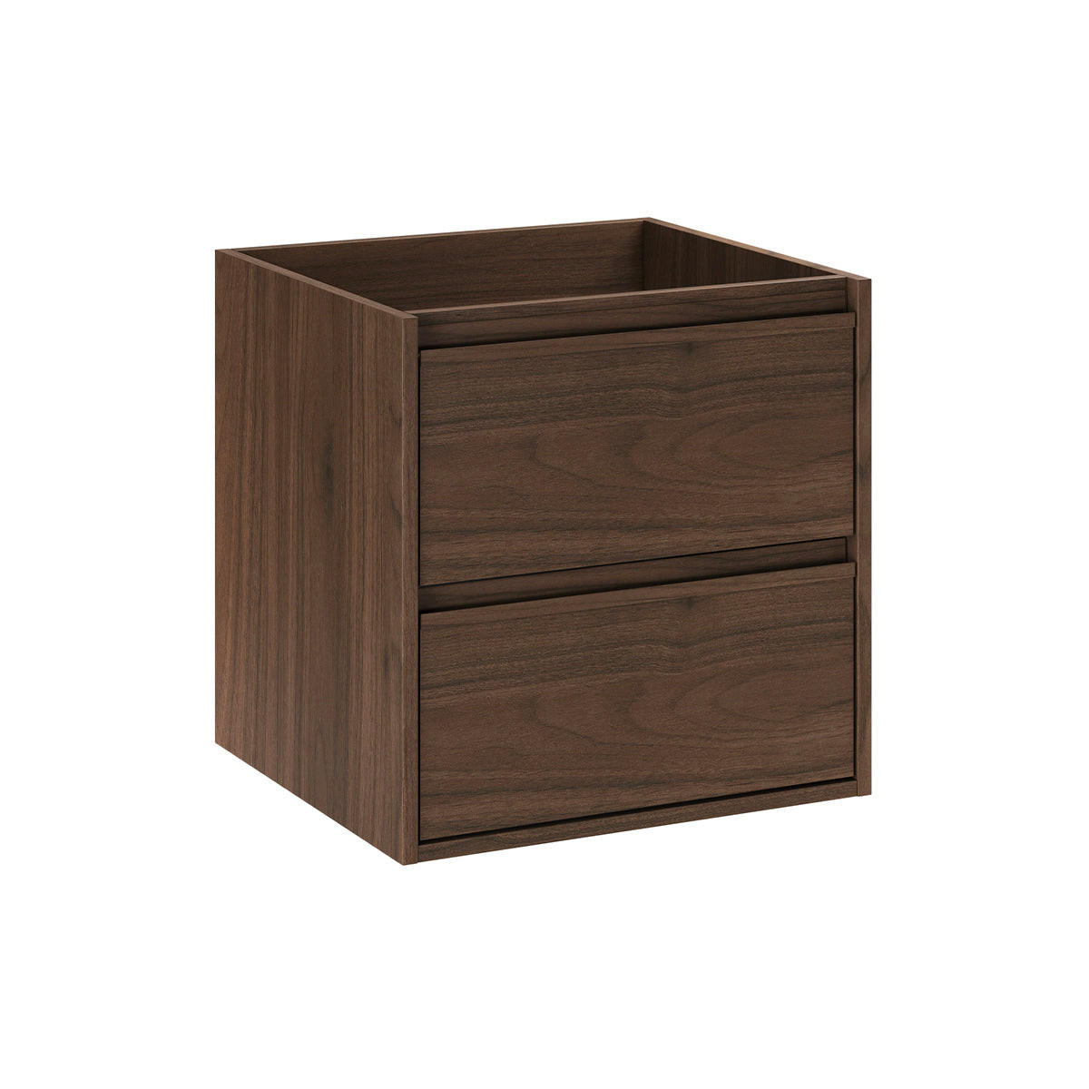 WASCHTISCHUNTERSCHRANK 50cm Edmé Holz - Dunkelbraun, Holzwerkstoff (50/50/46cm) - Petits-meubles