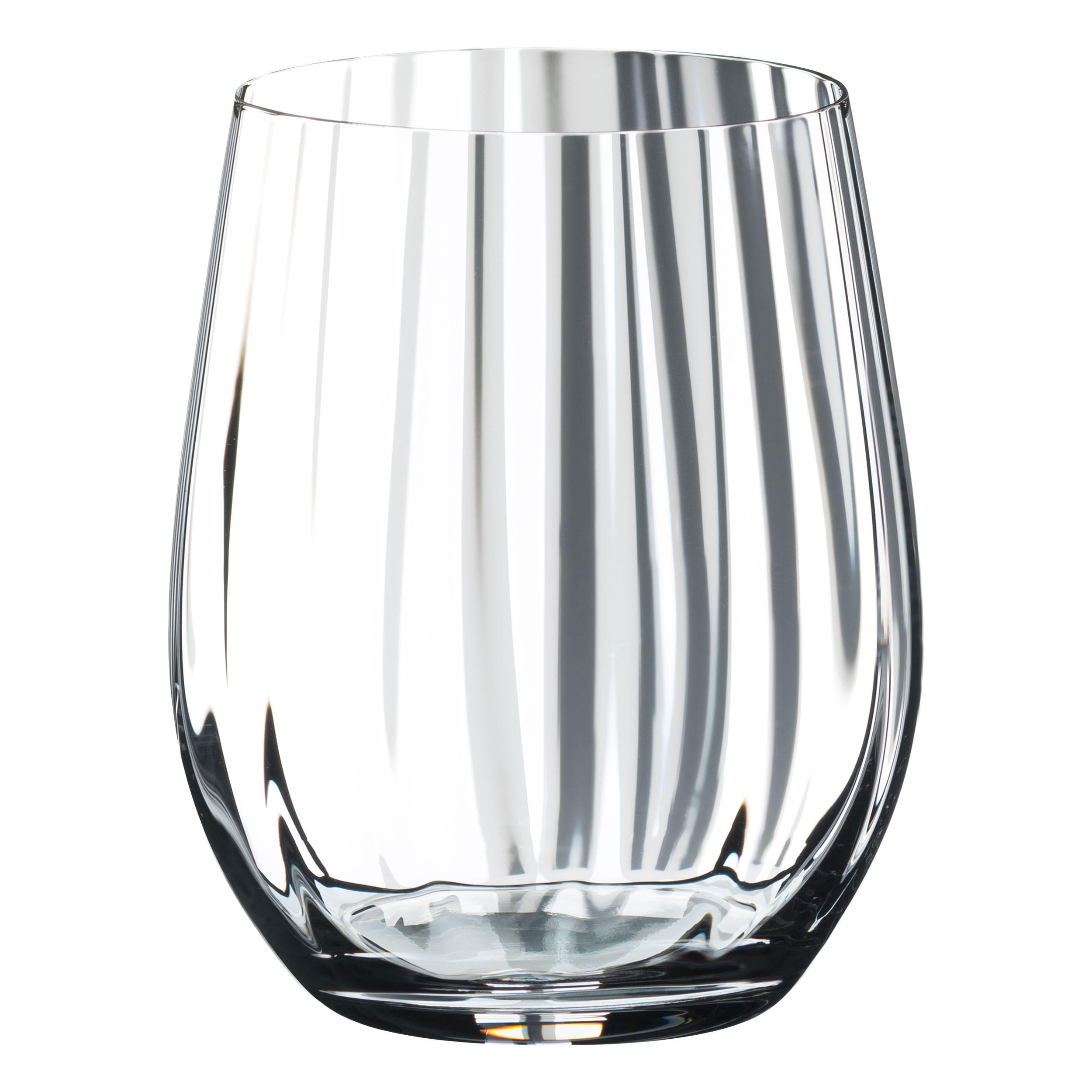 WHISKYGLAS Optic O Whisky, 2er Set, Hochwertiges Glas, 344 ml - Transparent, Glas (0.34L) - Riedel