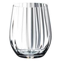 WHISKYGLAS Optic O Whisky, 2er Set, Hochwertiges Glas, 344 ml - Transparent, Glas (0.34L) - Riedel