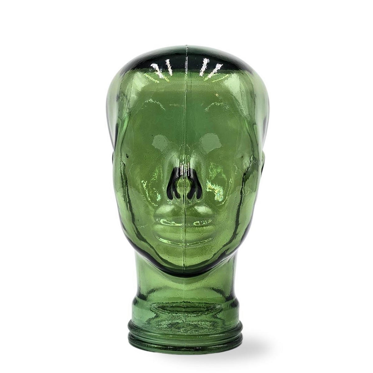 KOPFHÖRERSTÄNDER MICK Glas T03 grün - Grün, Glas (21/29/21cm) - DESIGN DELIGHTS