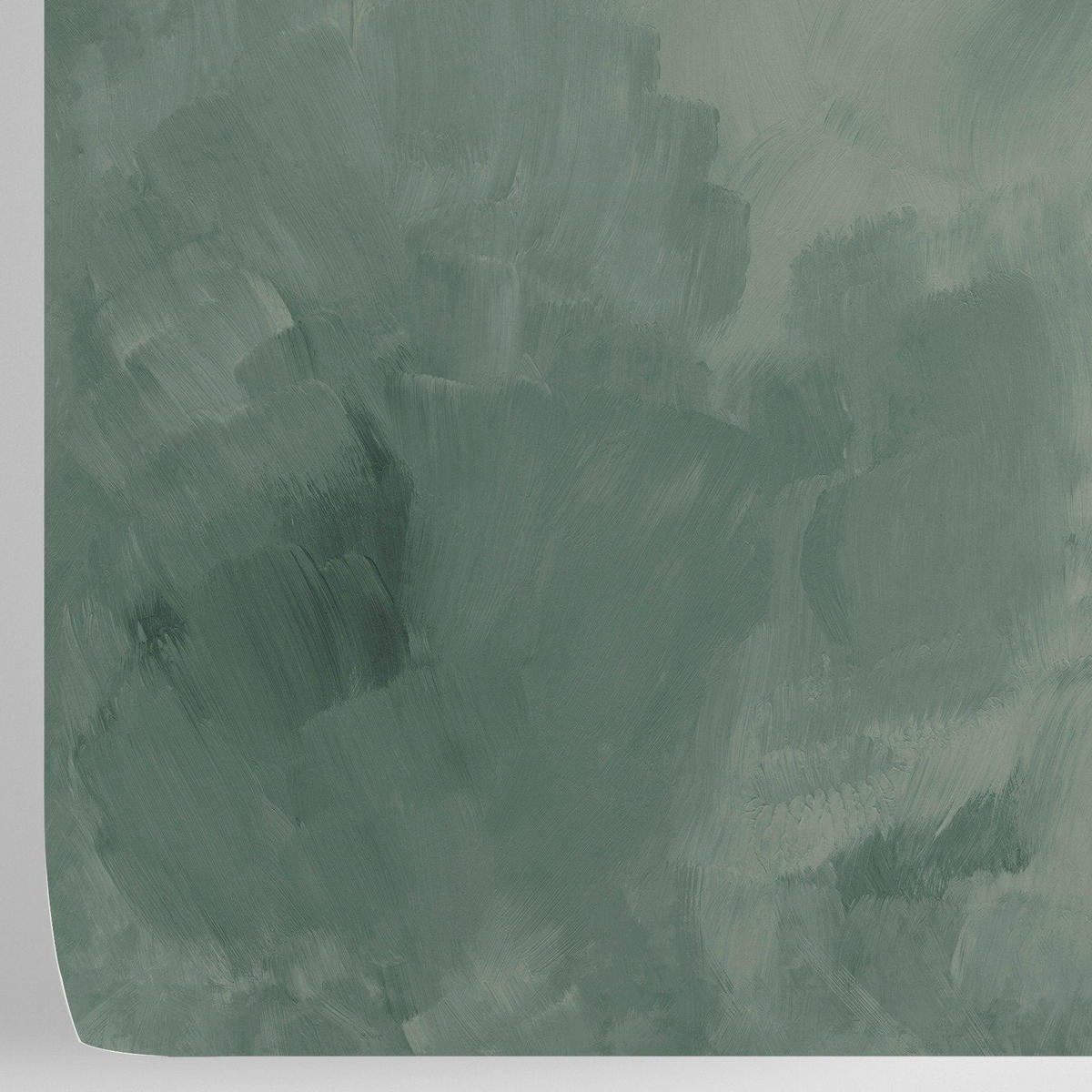 TAPETE Stuckmuster aus echtem Papier, 200x280cm, 8 Bögen - Grün, Papier (200/280cm) - WALLPAPERS4BEGINNERS