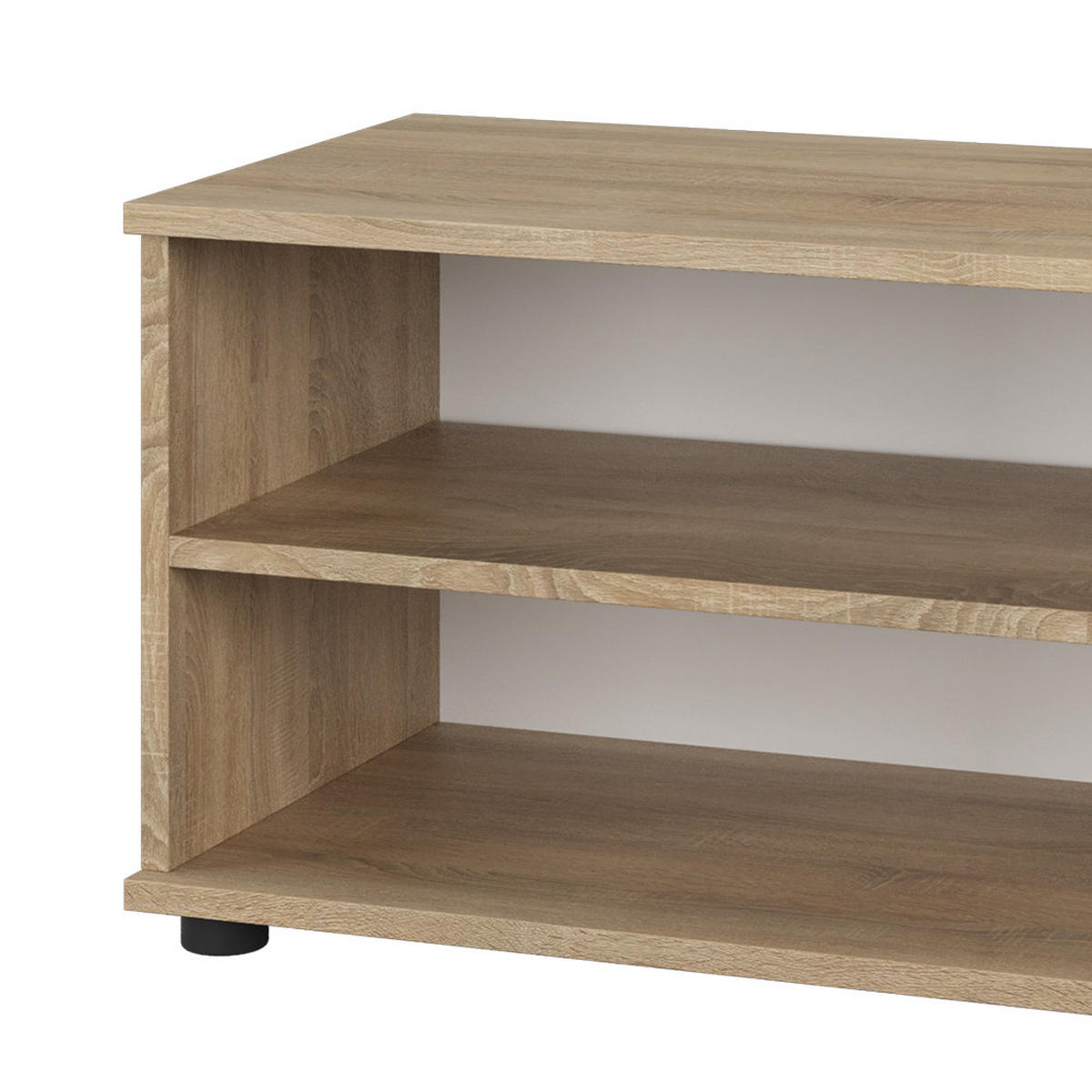 WOHNZIMMERSCHRANK Berno Sonoma 70.8 x 38.9 cm mit 2 Fächern - Sonoma Eiche, Holzwerkstoff (70.8/38.9/35.3cm) - Vicco