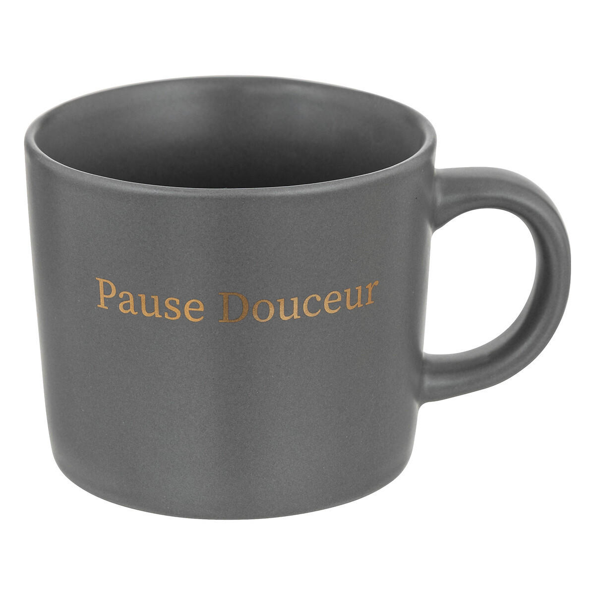 KAFFEETASSEN auf Holzständer Belle Mehrfarben 200 ml 13,3/13,3/13 cm - Multicolor, Keramik (0.2L) - Secret de Gourmet