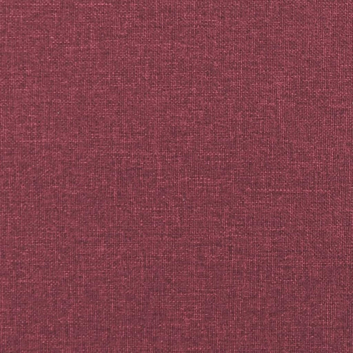 SOFAGARNITUR 3-TLG. Mit Kissen Weinrot Stoff - Rot, Textil (77/80/78cm) - vidaXL