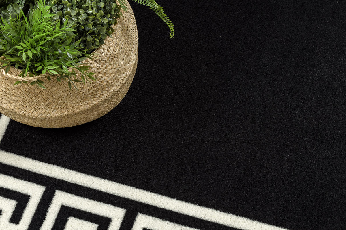 TEPPICH MORAD 60/110 cm - Schwarz, Textil (60/110cm) - rugsX