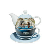 TEETASSE Aloha Bunt New Bone China - Multicolor, Keramik (0.35L) - Goebel