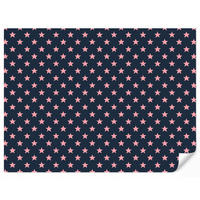 KINDERTAPETE - Muster - Sterne - Rosa - 260x200 cm - Anthrazit, Papier (260/200cm) - OnlyWow