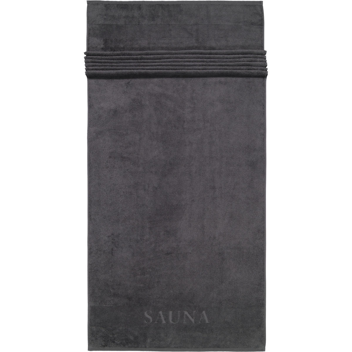 SAUNATÜCHER SPA 2556 GRAPHITE - 774 - Graphitfarben, Textil (80/200cm) - Zöllner