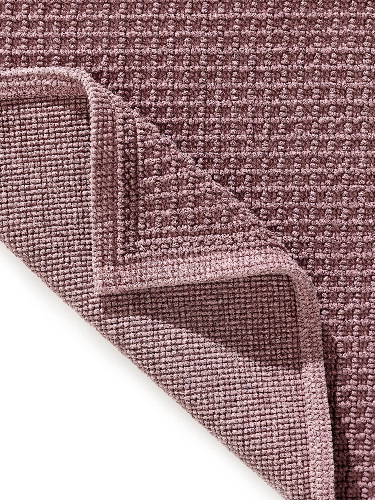 BADEMATTE Jojo Lila 50x80 cm - Lila, Textil (50/80cm) - benuta Nest