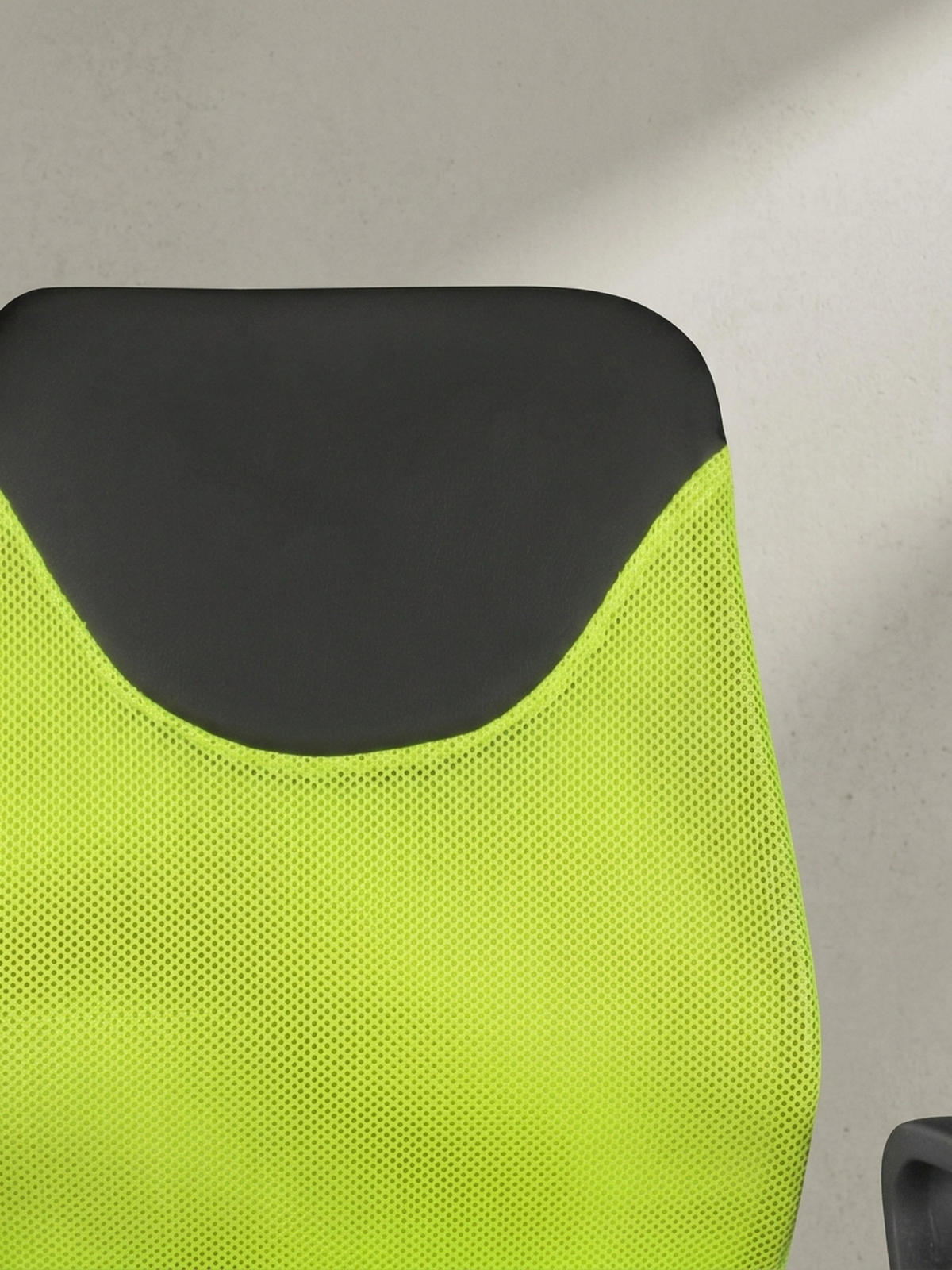 JUGENDDREHSTUHL Nylon Ergonomisch Höhenverstellbar DAVOS, Grün 60x60x101 cm - Silberfarben/Schwarz, Textil/Metall (60/101/60cm) - KADIMA DESIGN