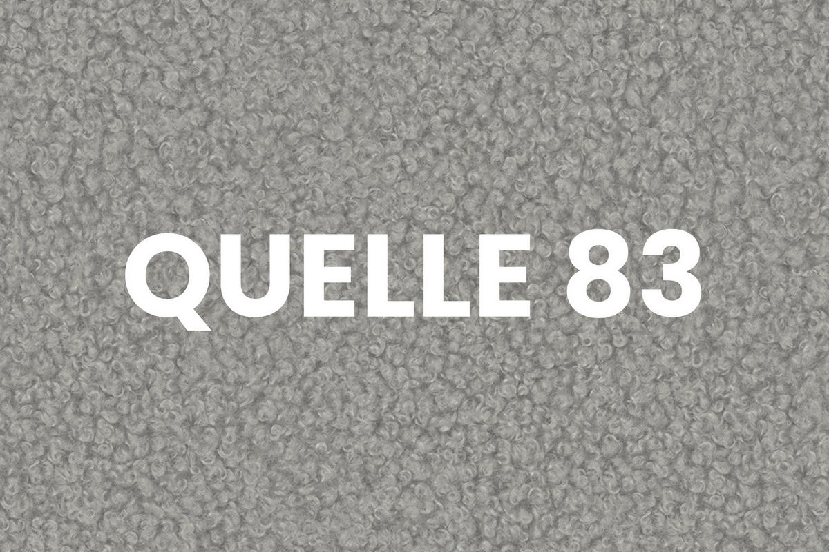 POLSTERBETT LUVA 160/200 in Boucle Hellgrau - Hellgrau, Holz/Holzwerkstoff (160/200cm) - Deine Möbel 24