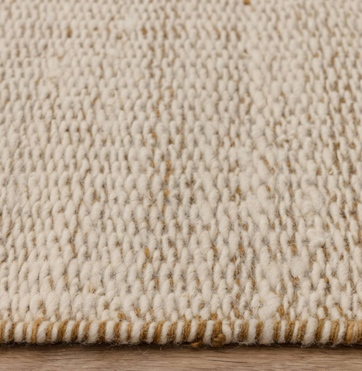 TEPPICH modern Wohn-/Schlafzimmer reine Wolle MALI Beige 160x230 cm - Beige, Naturmaterialien (160/230cm) - Novatrend