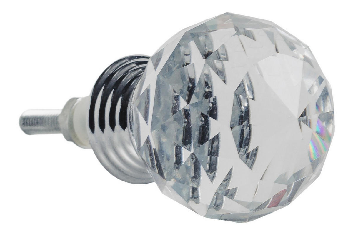 DREHKNOPF Funkyball - Transparent, Glas (3/3/6.5cm) - home&you