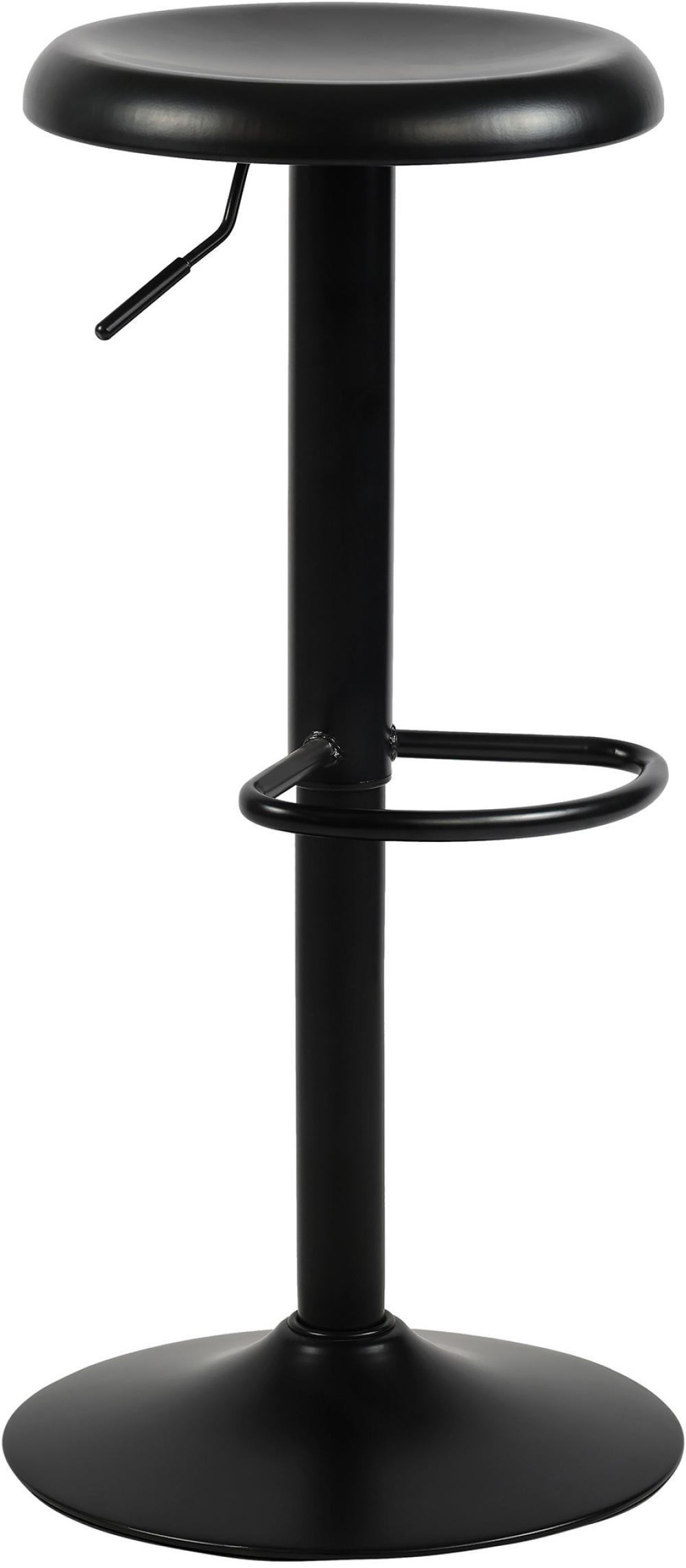 BARHOCKER Metall Schwarz - Schwarz, Metall (38.5/58/38.5cm) - CLP