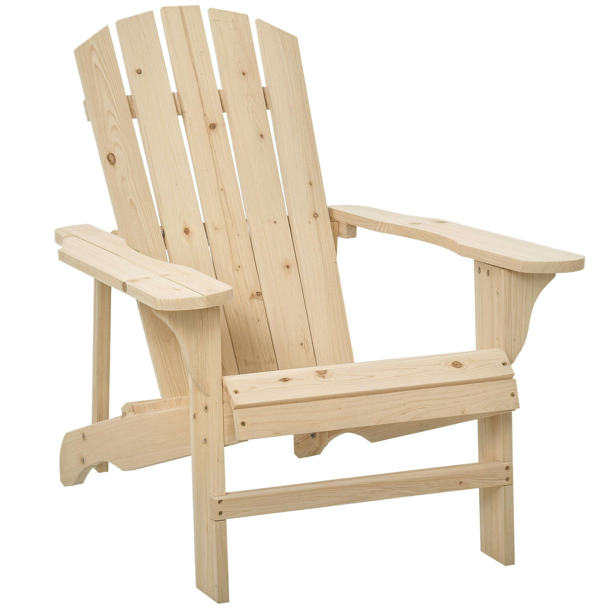 GARTENSTUHL DE-17751 Natur - Beige, Holz (89/88/78cm) - ComfortXL
