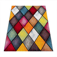 KURZFLORTEPPICH 160/230 cm Smaragd 764 - Multicolor, Textil (160/230cm) - Paco Home