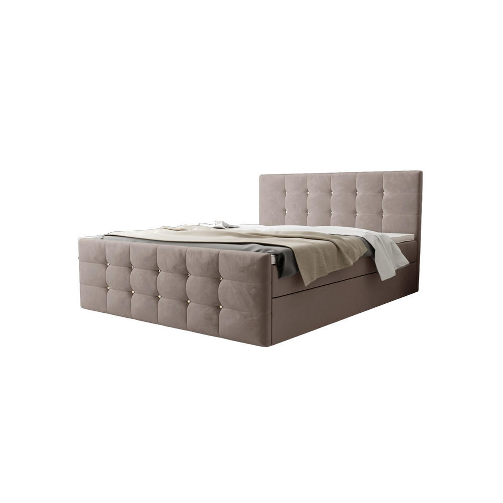 B&B Home Boxbett Beige 180x200 cm