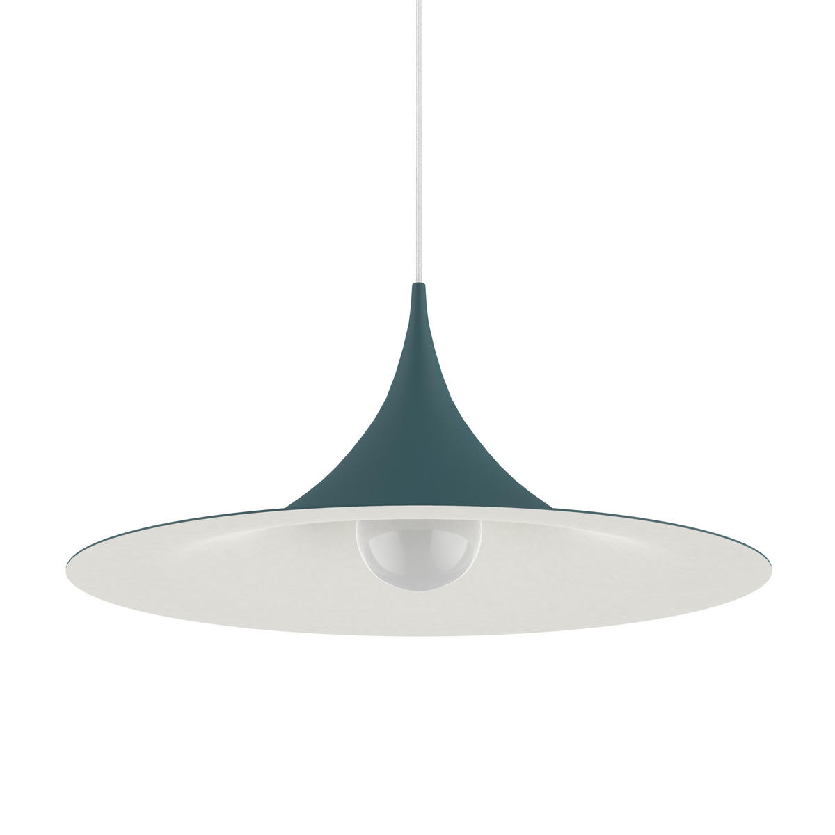 HÄNGELEUCHTE - Blau, Metall (57/57/27cm) - Lumicom