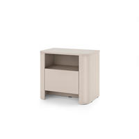NACHTTISCH BARI Beige 58x39x52 cm - Beige, Holzwerkstoff (58/52/39cm) - FURNLUX