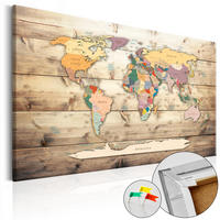 PINNWANDBILDER Bunt 120/80 cm - Multicolor, Naturmaterialien/Textil (120/80cm) - KUNSTLOFT