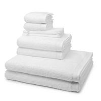 FROTTIERSET Superwuschel 8-teilig - Weiß, Textil (50/100cm) - MÖVE