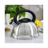 WASSERKESSEL Silber 25/23/20 cm KH3236 - Silberfarben, Metall (25cm) - Kinghoff 