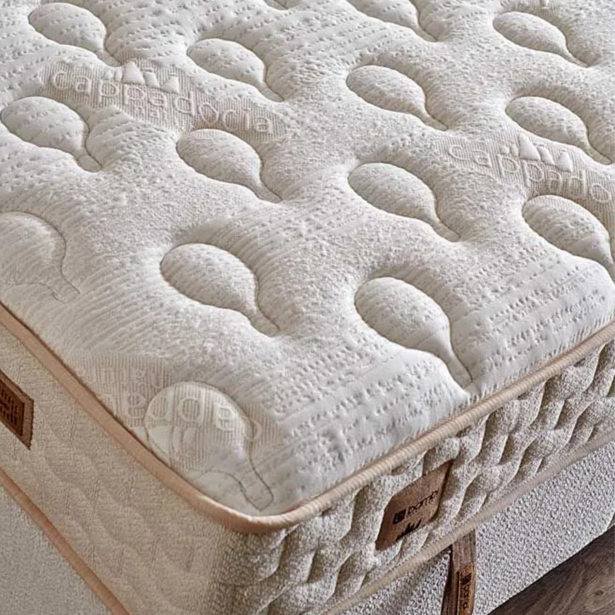 MATRATZE 160x200 Bambi Cappadocia H3 Höhe 30 cm - Weiß, Textil (160/200cm)