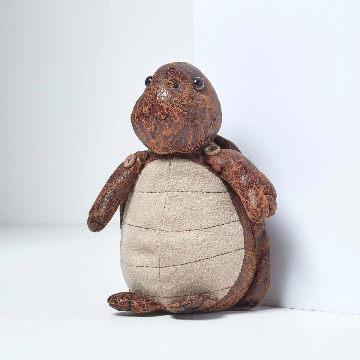 TÜRSTOPPER Schildkröte - Braun, Kunststoff (12/10cm) - Homescapes
