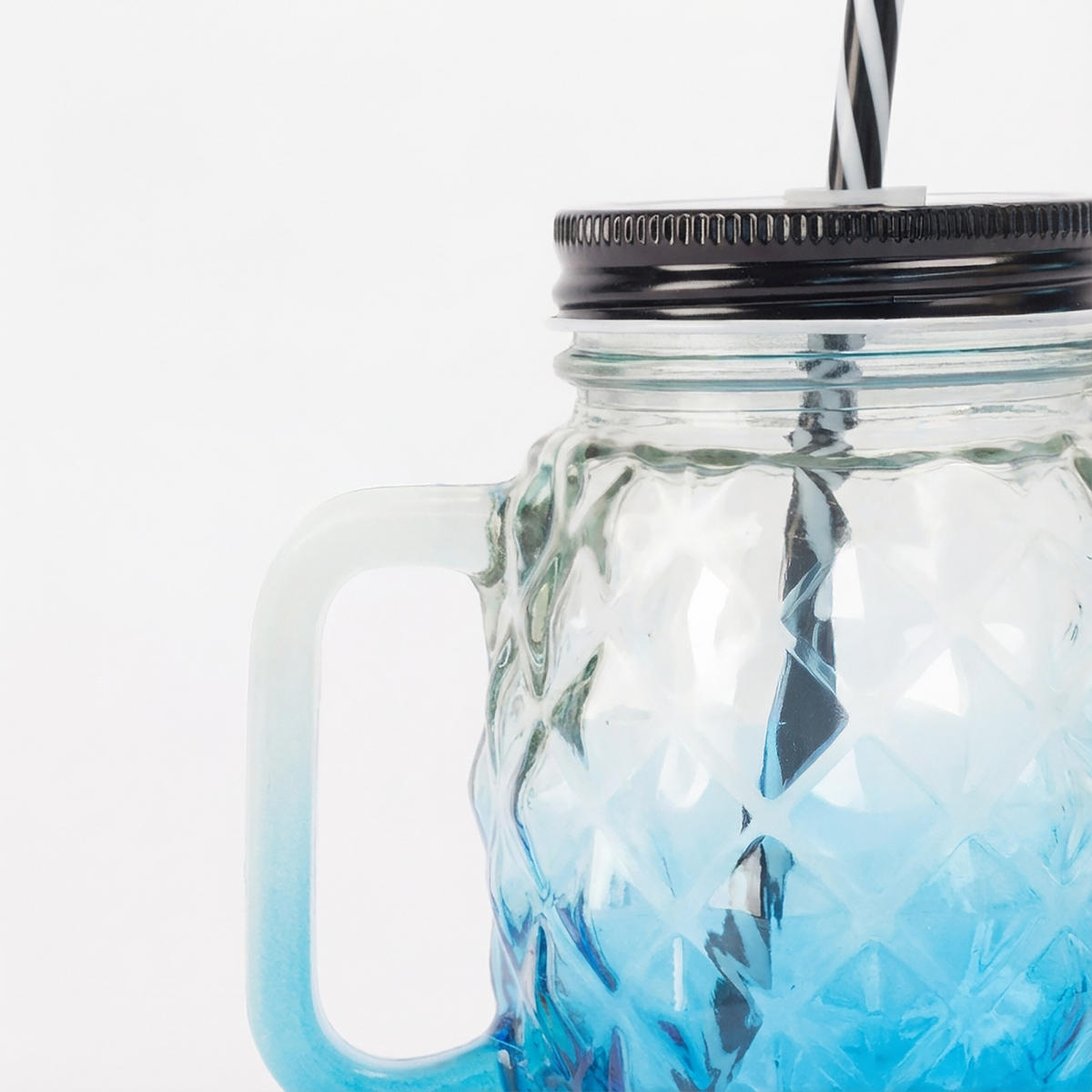 4XTRINKGLÄSER - Multicolor, Glas/Kunststoff - Relaxdays