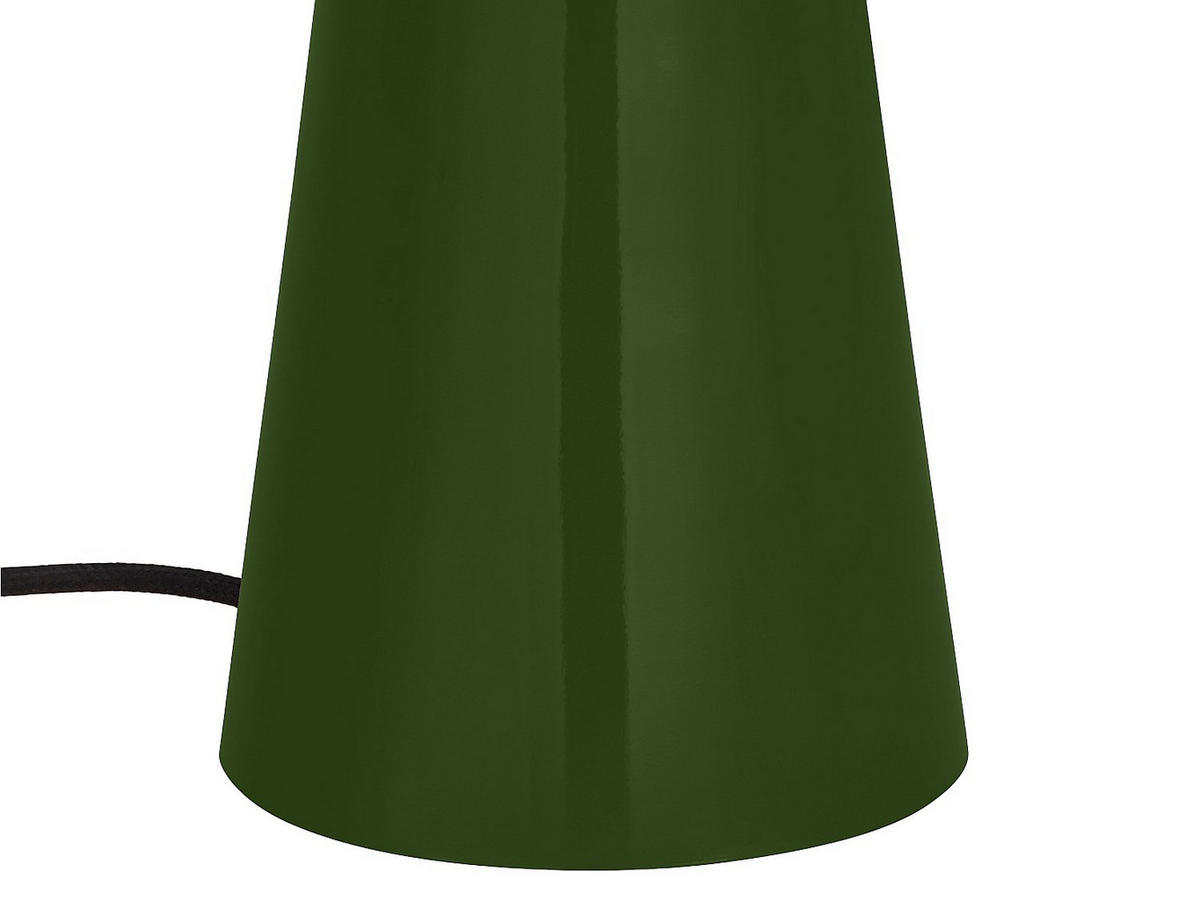 TISCHLAMPE - 39 x 39 - metall - khaki Larkin - Schlammfarben, Metall (39/39/52cm) - Vente-Unique