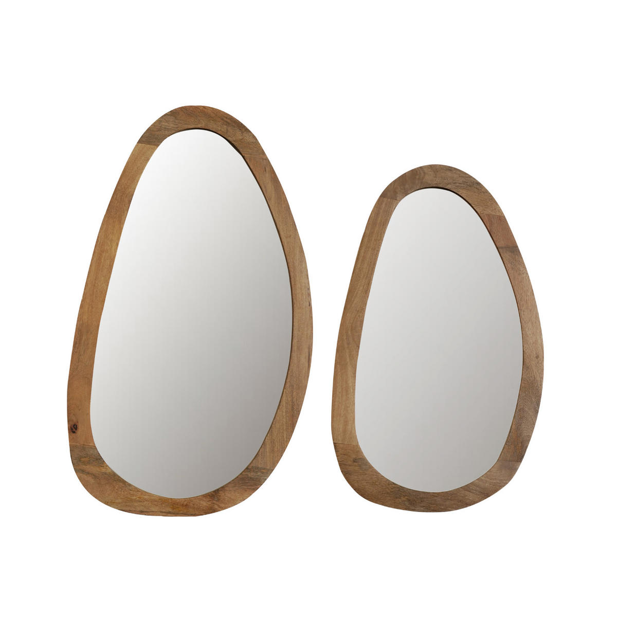 SPIEGEL Lou Braun 3/100/60 cm - Braun, Holz (100/60/3cm) - Starfurn