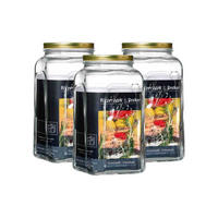 EINMACHGLÄSER Homemade transparent 3 l 3er Set - Transparent, Glas (3L) - Ritzenhoff Breker