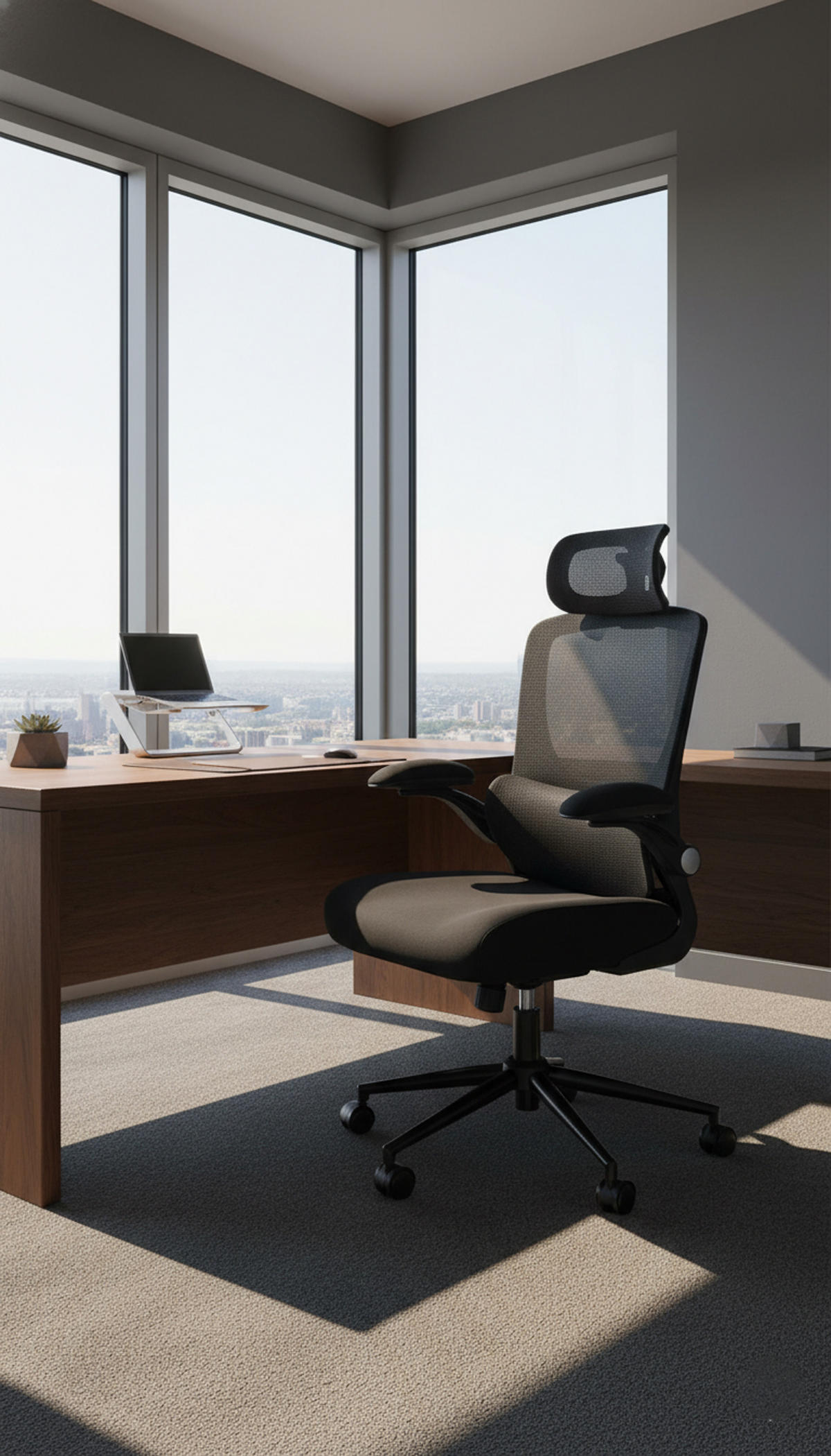 BÜROSTUHL Eltron schwarz - Schwarz, Textil/Metall (67/121/70cm) - TPFLiving