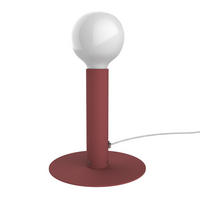 TISCHLEUCHTE - Rot, Metall (4/4/20cm) - Lumicom