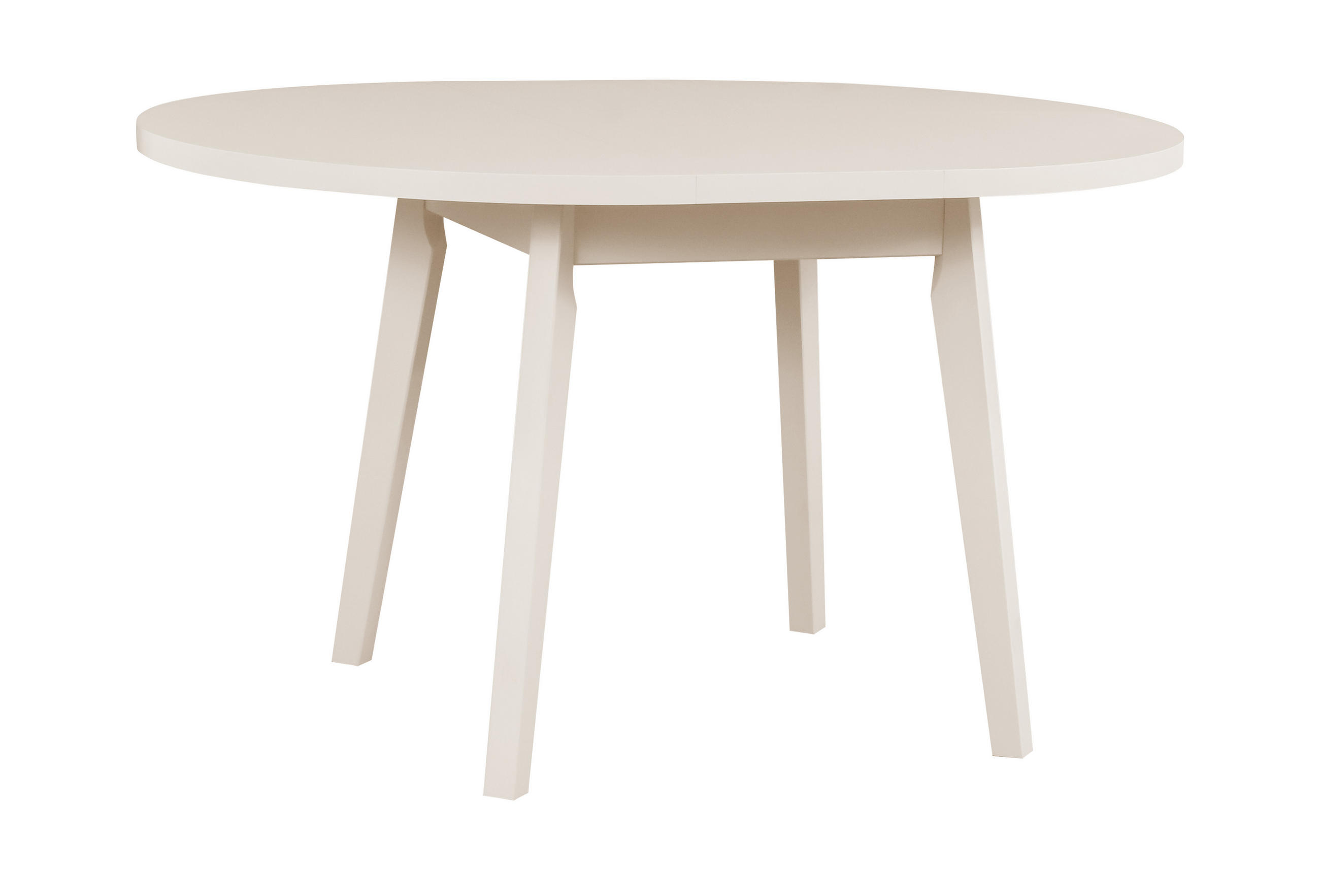 ESSTISCH Oslo 3 L - Beige/Cappuccino, Holz (100/100/75cm) - Leaf Design