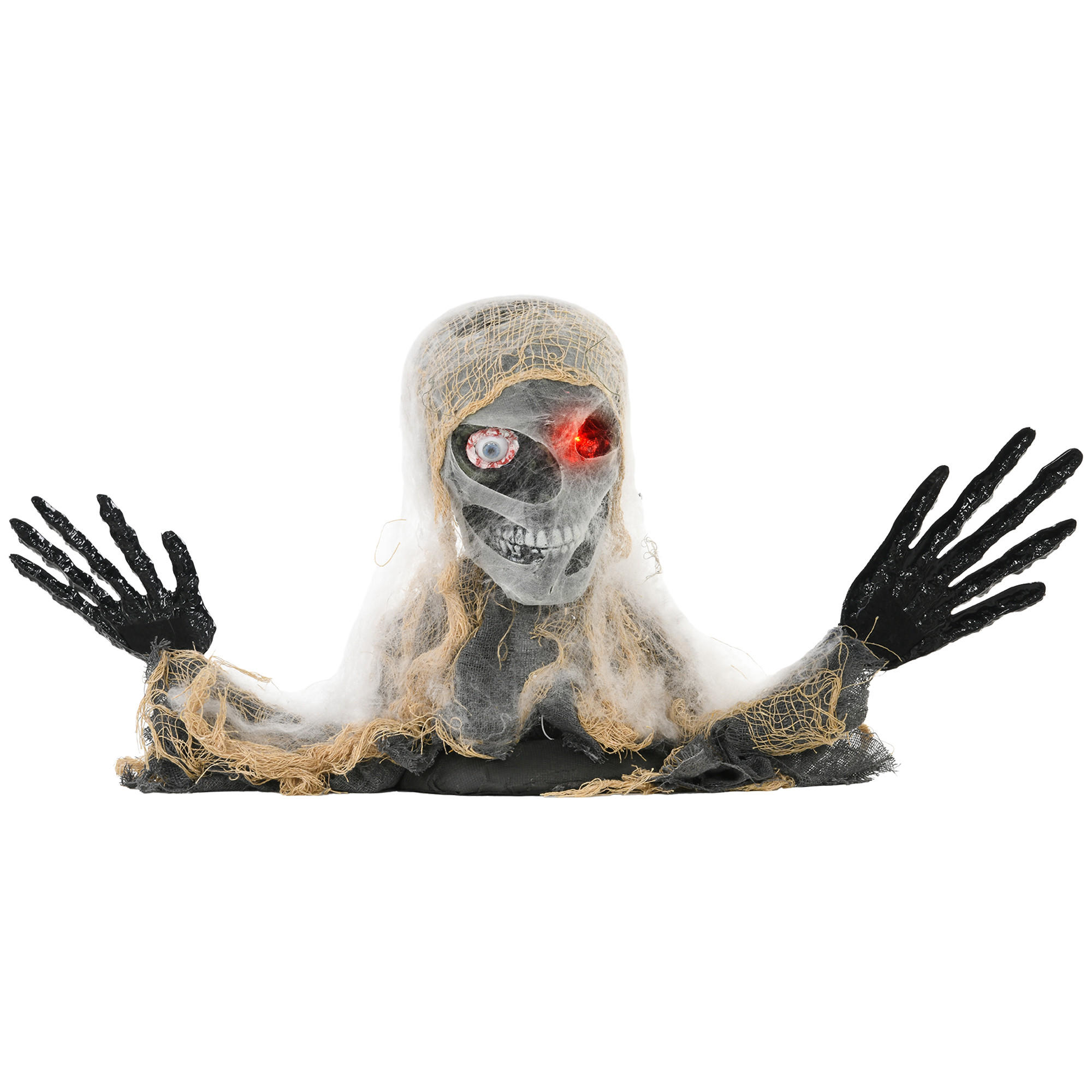 HALLOWEEN-DEKORATION Braun 55.0/18.0/35.0cm - Braun, Metall (18/35/55cm)