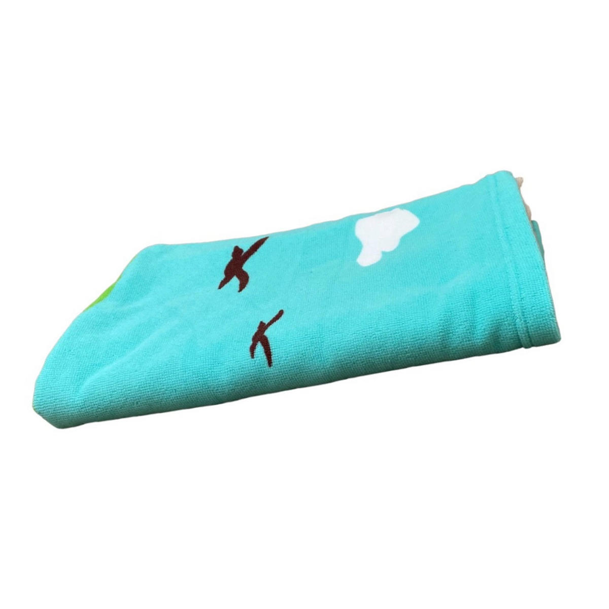 MIKROFASER-STRANDTUCH Kind Swing - Blau, Textil (70/140cm) - LE COMPTOIR DE LA PLAGE